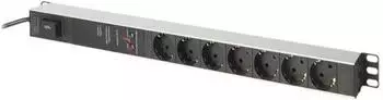 Digitus 7-fach schwarz/silber (DN-95412)