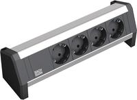 Bachmann 902.0049, Bachmann Steckdosenleiste 902.0049 | 4x Schuko | DESK 