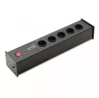 Dynavox 207683 Kaltger&auml;te-Steckdosenleiste Schwarz Kaltger&auml;testecker 1St.