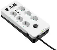 Eaton Protection Box 6 Tel@ USB DIN - Steckdosenleiste mit &Uuml;berspannungsschutz