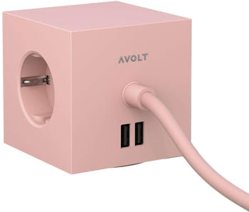 Avolt Square 1 USB Old Pink