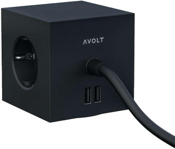 Avolt Square 1 USB Stockholm Black