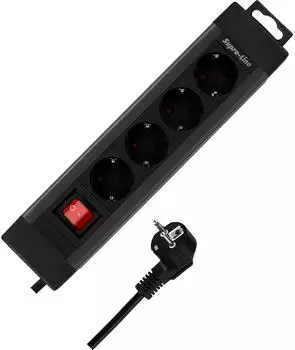 REV-Ritter Supraline 4-fach anthrazit/schwarz (0014412513)