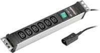 Bachmann 6-fach Kaltgerätesteckdosenleiste IEC320 C13/C14
