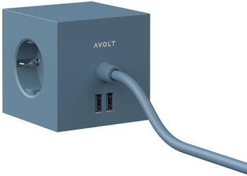 Avolt Square 1 USB Ocean Blue