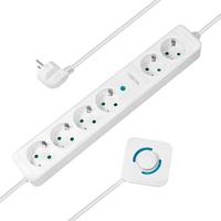 Logilink Steckdosenleiste 6-fach,6xCEE 7/3,m.Fu&szlig;schalter,1,5 Multimedia-Technik