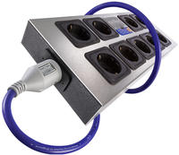 IsoTek IsoTek EVO3 Corvus -silber- 9er Netzleiste + 1,5m Premier C19 Kabel