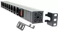 As Schwabe 18195 Steckdosenleiste 19 Zoll Schwarz Ohne Stecker 1 St.
