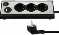 REV LIGHT SOCKET 3-fach Steckdosenleiste + 2x USB (2400050010)