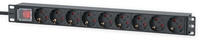 INT 19Z 9-fach PDU NeSchalter horizontal