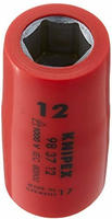 Knipex-Werk 98 37 12, Steckschl&uuml;sseleinsatz Innenvierk. 3/8 Zoll 98 37 12