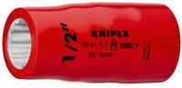 KNIPEX 98 47 9/16", KNIPEX Steckschl&uuml;sseleinsatz (Doppel-Sechskant) mit