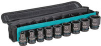Makita IMPACT BLACK Schlagnuss-Set 8-tlg. 1/2"