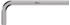 Wera 950 Winkelschlüssel, metrisch, gestellverchromt