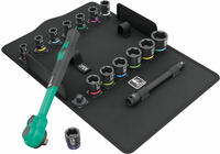 Wera Steckschl&uuml;ssel-Garnitur 3/8" ZYKLOP Comfort 16-teilig