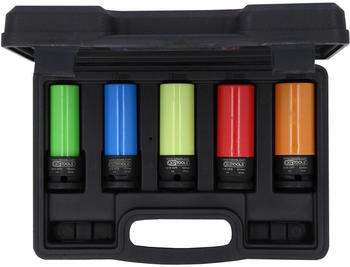 KS Tools 1/2" Alu-Felgen Kraft-Stecknuss-Satz robust 5-tlg (515.0870)
