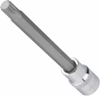 Vigor Equipment Innenvielzahn Schraubendreher-Einsatz (XZN) Vierkant hohl 12,5 mm (1/2 Zoll) Innen Vielzahn Profil XZN M5 (V2122)