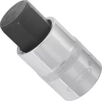 Vigor Equipment Innensechskant Schraubendreher-Einsatz Vierkant hohl 12,5 mm (1/2 Zoll) Innen Sechskant Profil 19 mm (V2070)
