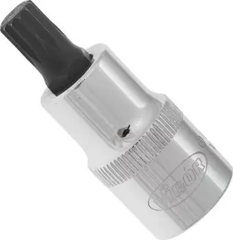 Vigor Equipment Innenvielzahn Schraubendreher-Einsatz (XZN) Vierkant hohl 12,5 mm (1/2 Zoll) Innen Vielzahn Profil XZN M9 (V2097)