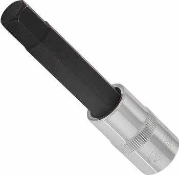 Vigor Equipment Innensechskant Schraubendreher-Einsatz Vierkant hohl 12,5 mm (1/2 Zoll) Innen Sechskant Profil 13 mm (V2079)