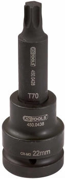 KS Tools 3/4" Torx Kraft-Bit L (450.0442) - T70