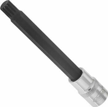 Vigor Equipment Innenvielzahn Schraubendreher-Einsatz (XZN) Vierkant hohl 12,5 mm (1/2 Zoll) Innen Vielzahn Profil XZN M12 (V2129)
