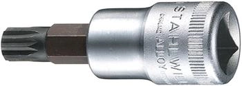 Stahlwille Steckschlüsseleinsatz 1/2 Zoll Innen-Vielzahn M10 60mm (03060010)