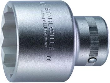 Stahlwille Doppelsechskant Steckschlüsseleinsatz 55 mm 1" (25 mm) (06010055)