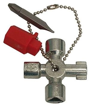 Industrial Quality Supplies Schaltschrankschlüssel Mini mit Bitadapter (400187)