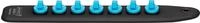 Hazet 850SR-7, Hazet 850SR-7 Steckleiste Antrieb 1/4" (6.3 mm) 245mm 1St.