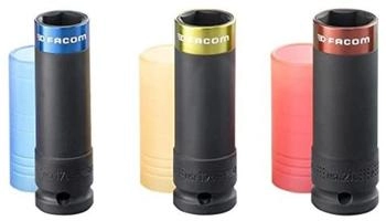 Facom 1/2" Impact-Steckschl&uuml;ssel Set 3-tlg. (17-19-21mm) (NSI.3LPB)