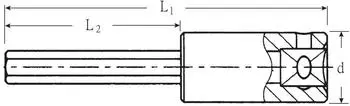 Stahlwille 44A INHEX-Einsatz 1/4" (6,3mm) SW.1/16" L.55mm (01450004)