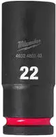 TTI 4932480340, TTI Milwaukee Schlagnuss 1/2" 22 x 78 mm SHOCKWAVE lang