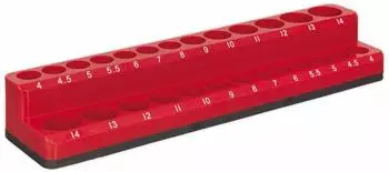 Sealey AK27085 Magnetischer Sockelhalter 1/4"Sq Drive 26 Buchsen (AK27085)