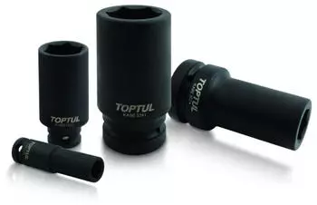 Toptul Schlag-Stecknuss 3/4" 28mm 6-kant lang (KABE2428)
