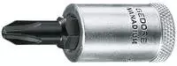 "GEDORE IKS 30 1 Schraubendrehereinsatz 3/8" Kreuzschlitz PH 1"
