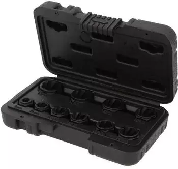 KS Tools Spiral-Profil-Steckmuttern-Satz 10-tlg. M8-M19 (913.3880)