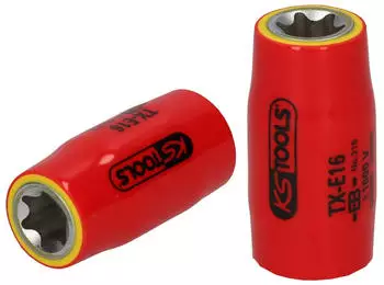 KS Tools Torx-E-Stecknuss 1/2" mit Schutzisolierung E14 (117.2356)