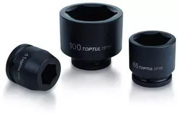 Toptul Schlag-Stecknuss 1 Zoll 35mm 6-Kant