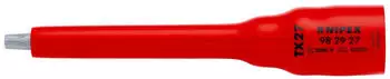 Knipex Steckschl&uuml;sseleinsatz 3/8" TX27 123mm (98 29 27)