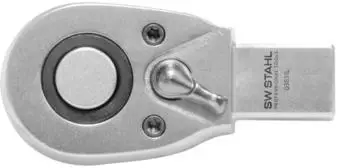 SW-Stahl Einsteck-Umschaltknarre 1/2" 14x18mm Vierkant-Adapter (03831L)