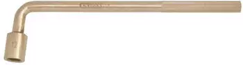 KS Tools BRONZEplus 6-kant-Steckschl&uuml;ssel gewinkelt 21mm (963.8356)