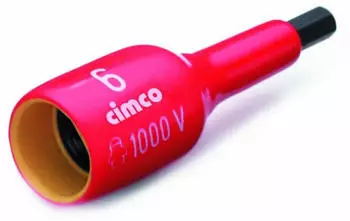 Cimco Steckschlüsseleinsatz Innensechskant SW5 3/8" 1000V (112561)