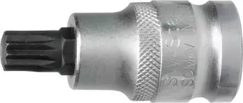SW-Stahl Schraubendreheinsatz Innenvielzahn 1/2 Zoll M6x53mm (05302SB)