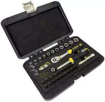 C.K Magma T4660 Steckschl&uuml;ssel-Bit-Einsatz-Set metrisch 1/4" 36-teilig (T4660)