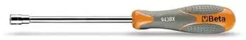 Beta 943BX Sechskant-Steckschlüssel mit Griff, lang, 10mm (009430010)