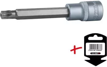KS Tools Bit-Stecknuss 1/2" Torx mit Stirnlochbohrung lang TB50 (917.1299-E)