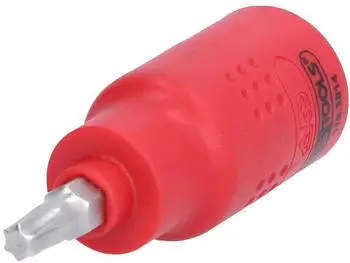 KS Tools Isolierte Bit-Stecknuss Torx T27 3/8" 60mm (118.3814)