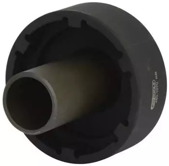 KS Tools Nutmuttern-Schl&uuml;ssel 3/4" 6 Zapfen mit F&uuml;hrungsrohr f&uuml;r Mercedes, &Oslash;46mm (460.1070)