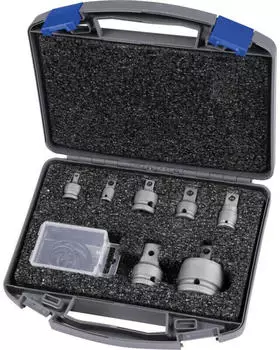 ASW Kraft-Vergr&ouml;&szlig;erungsst&uuml;ck- und Reduzierst&uuml;ck-Satz 1/4"-3/4", 6-teilig (140011)